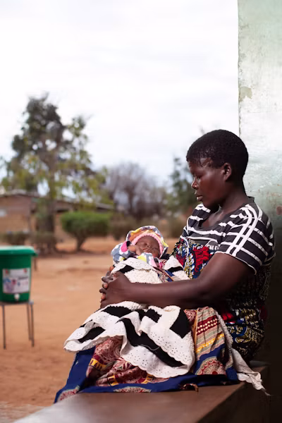 Mother and community health worker